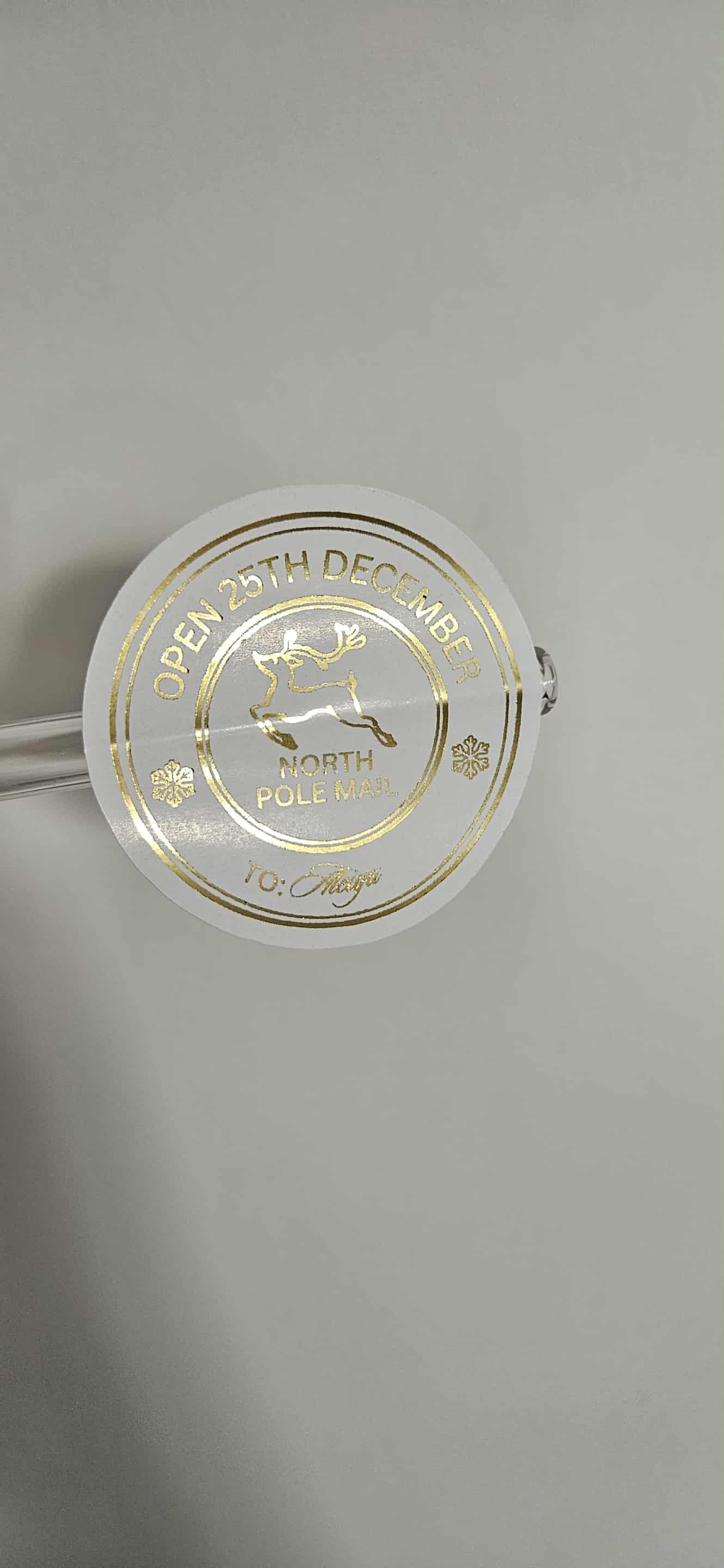 Present Label | Open 25th December
