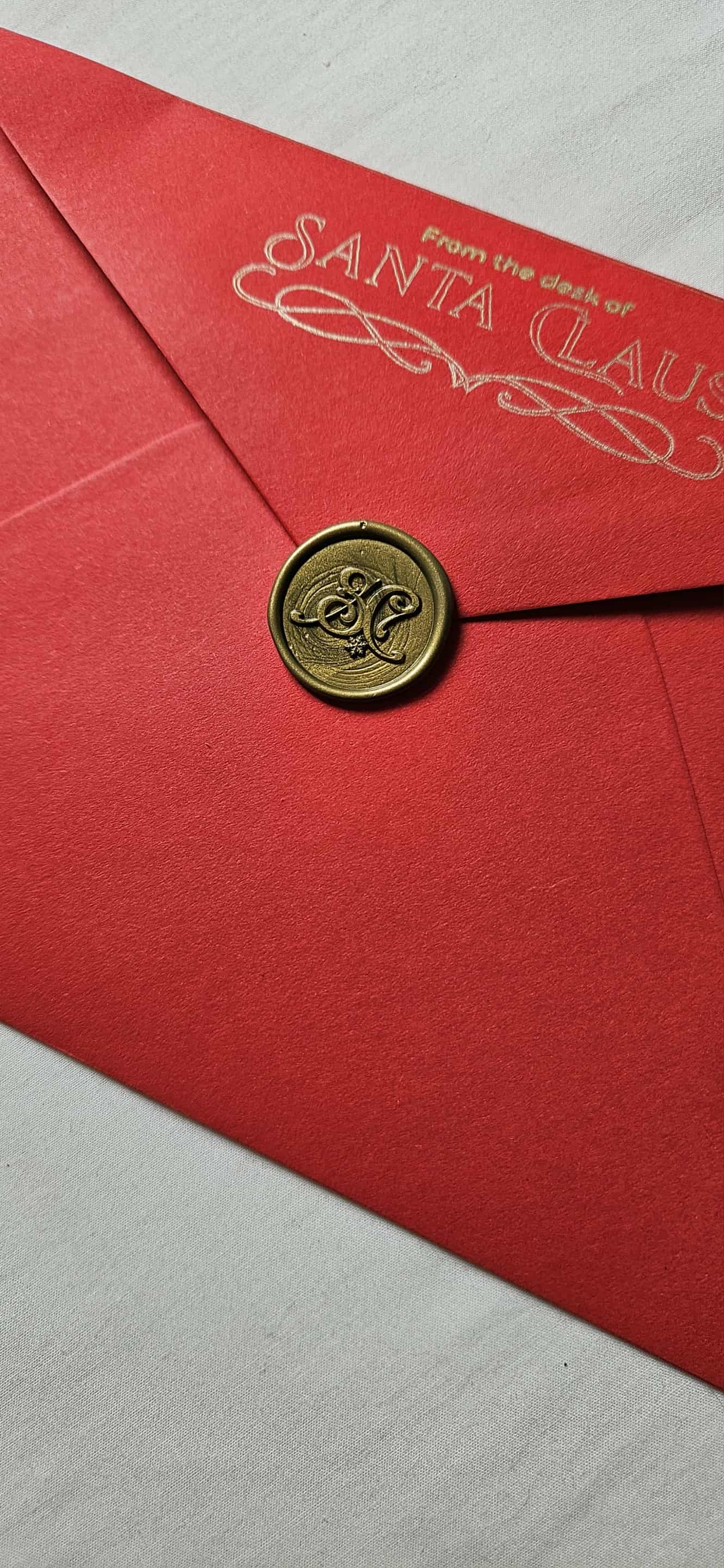 Letters from Santa and Nice List Certificate - Standard letter with Personalised P.S. Message