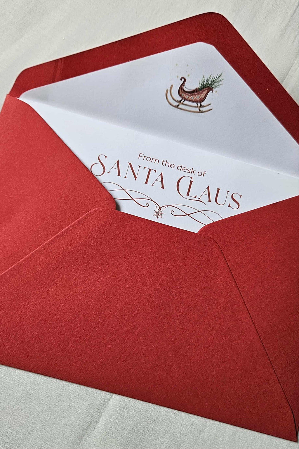 Letters from Santa and Nice List Certificate - Standard letter with Personalised P.S. Message