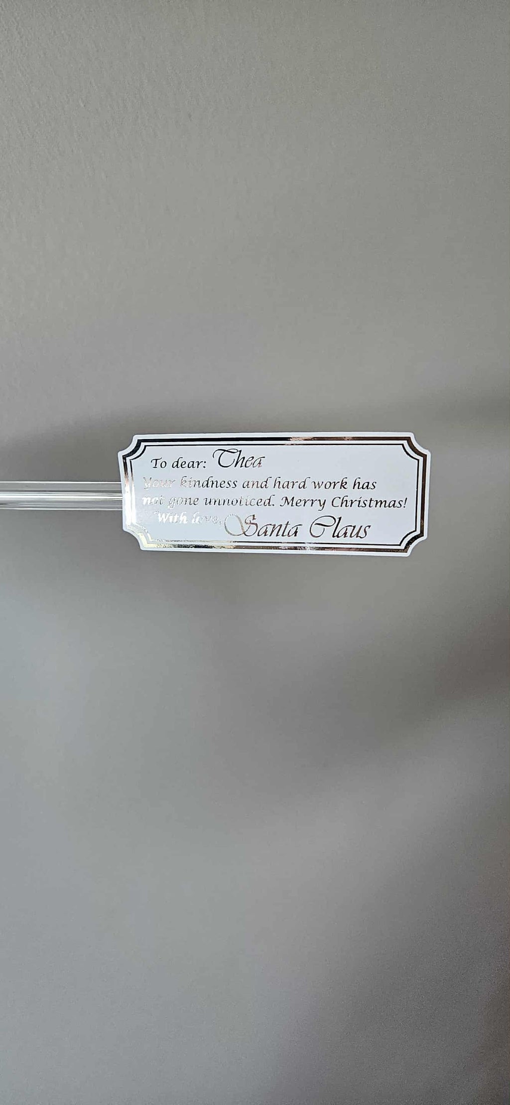Present Label | Gift from Santa